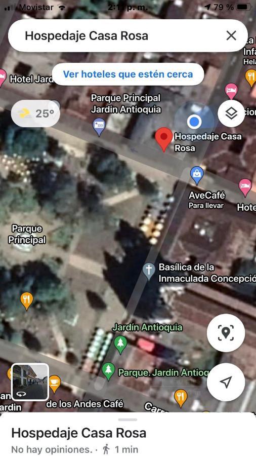 Hospedaje Casa Rosa Jardín Zewnętrze zdjęcie